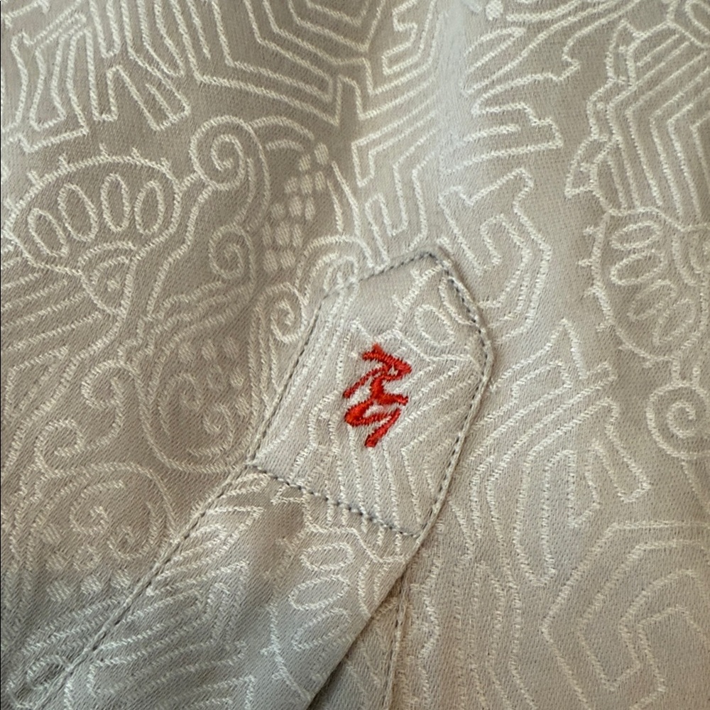 Robert Graham Gray Paisley Button Down Shirt - Picture 5 of 9